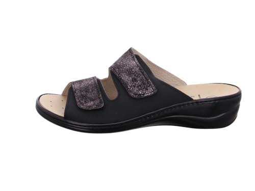 Algemare Damen Pantolette in Schwarz, Größe 38 von Algemare