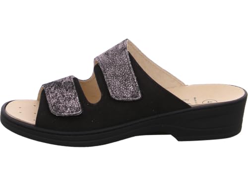 Algemare Damen Pantolette in Schwarz, Größe 39 von Algemare