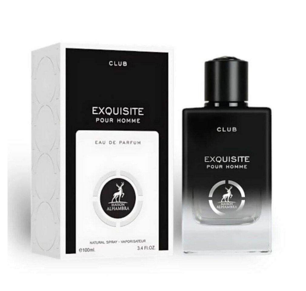 Alhambra Eau de Parfum Club Exquisite Pour Homme Eau de Parfum, Spray, 100 ml von Alhambra