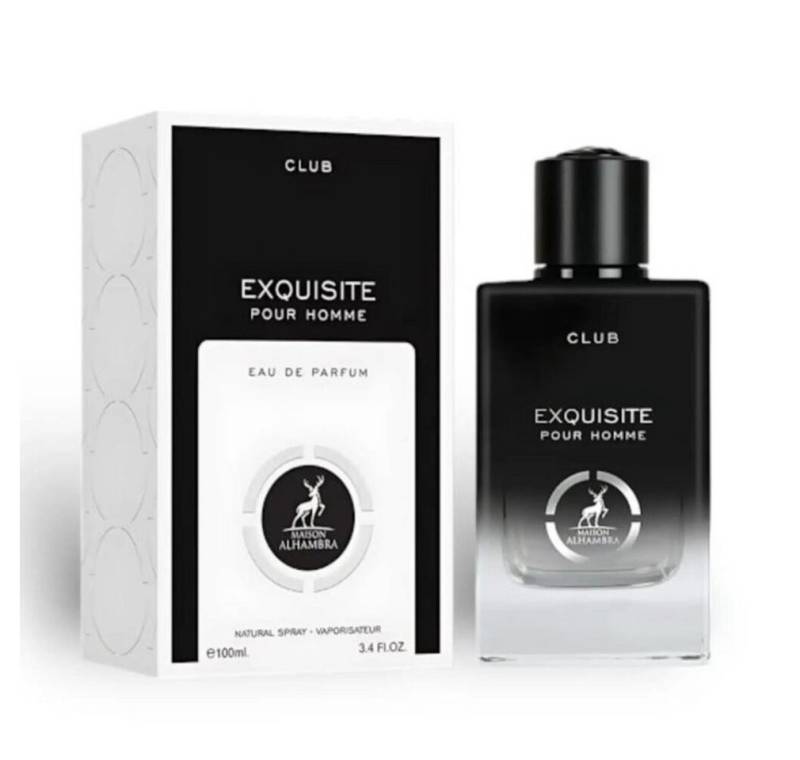 Alhambra Eau de Parfum Club Exquisite Pour Homme Eau de Parfum, Spray, 100 ml von Alhambra