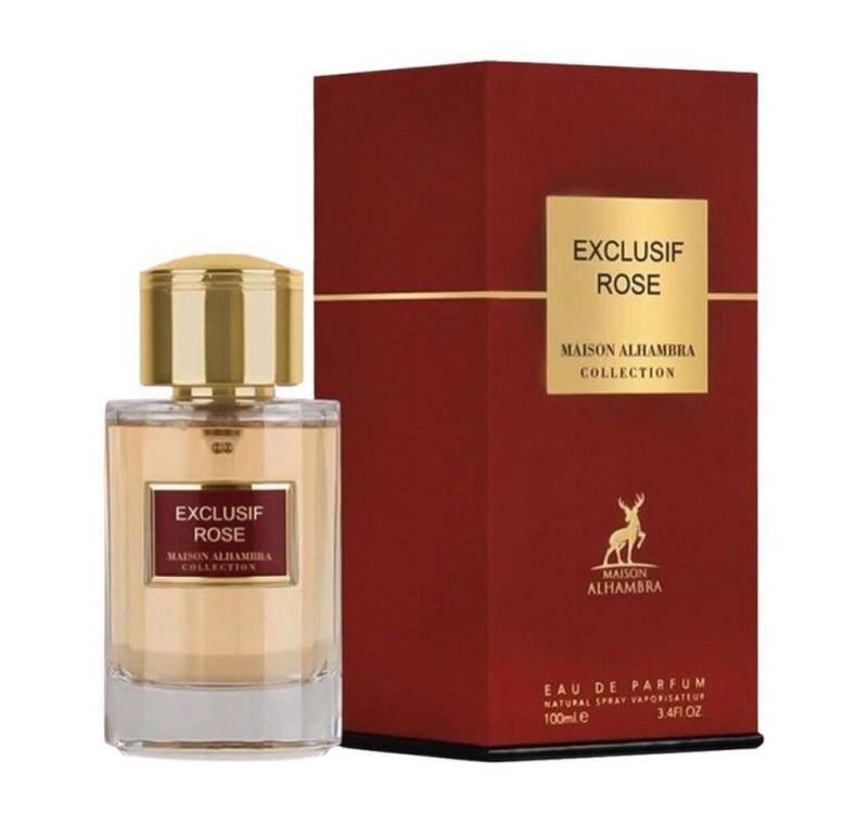 Alhambra Eau de Parfum Exclusif Rose - EDP - Inhalt: 100 ml von Alhambra