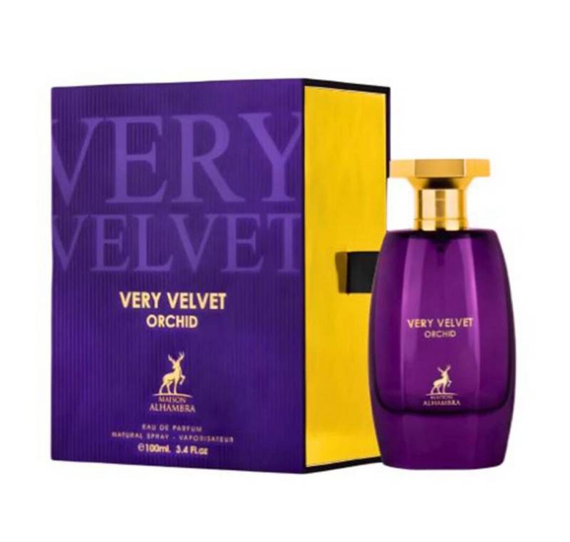 Alhambra Eau de Parfum Very Velvet Orchid - EDP - Inhalt: 100 ml von Alhambra