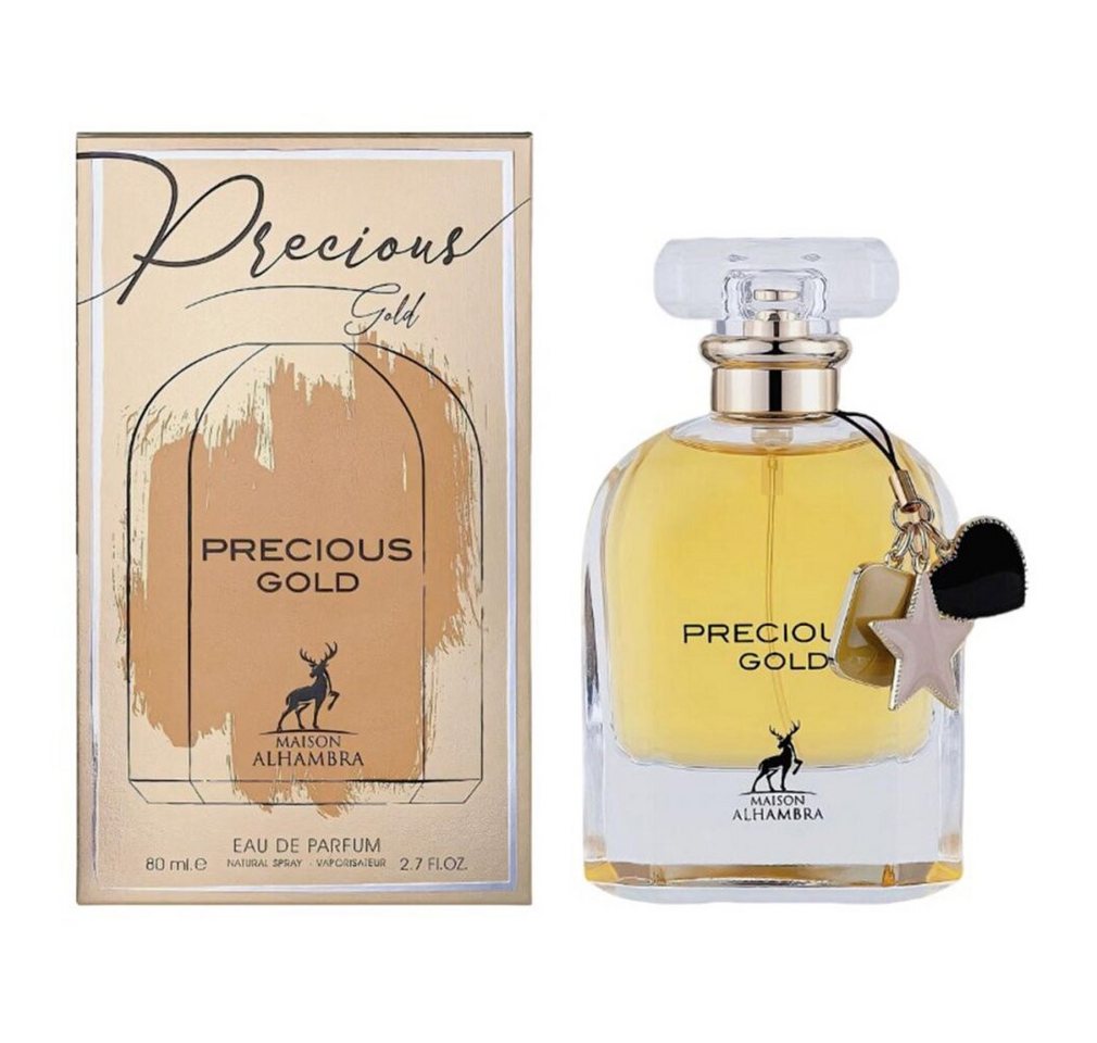 Alhambra Körperpflegeduft Alhambra Precious Gold - EDP - Inhalt: 80 ml Alhambra Körperpflegeduft Alhambra Precious Gold - EDP - Inhalt: 80 ml von Alhambra