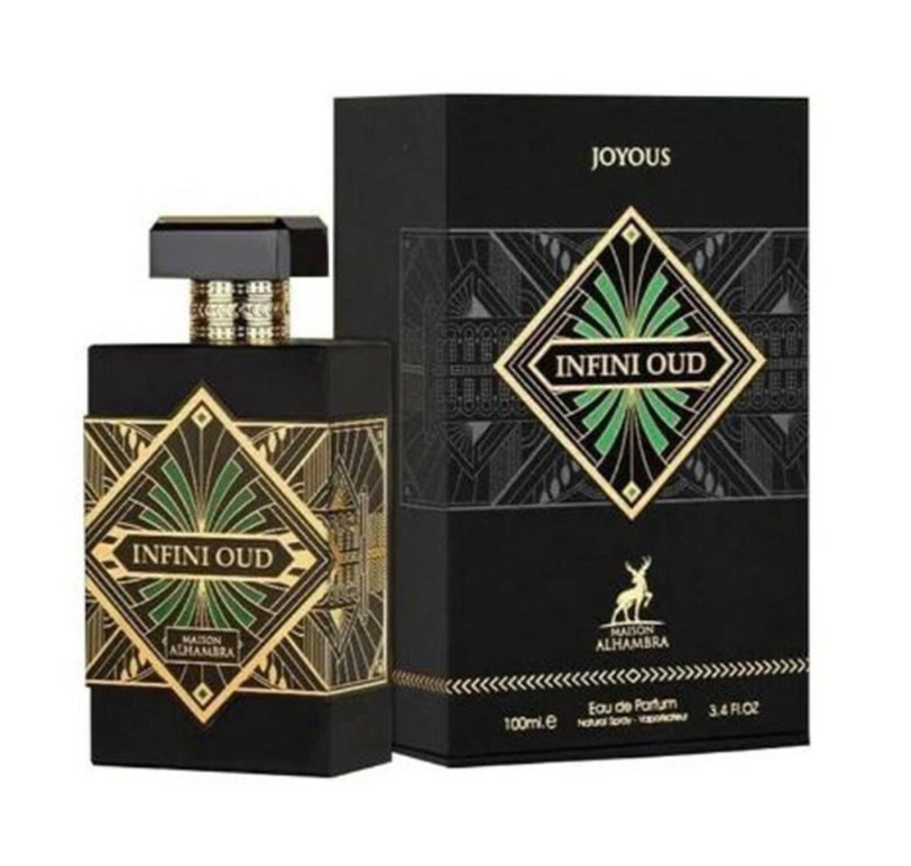 Alhambra Körperpflegeduft Infini Oud Joyous - EDP - Inhalt: 100 ml Alhambra Körperpflegeduft Infini Oud Joyous - EDP - Inhalt: 100 ml von Alhambra