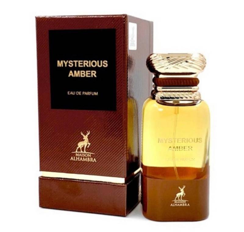 Alhambra Körperpflegeduft Mysteriöser Bernstein - EDP - Inhalt: 80 ml von Alhambra