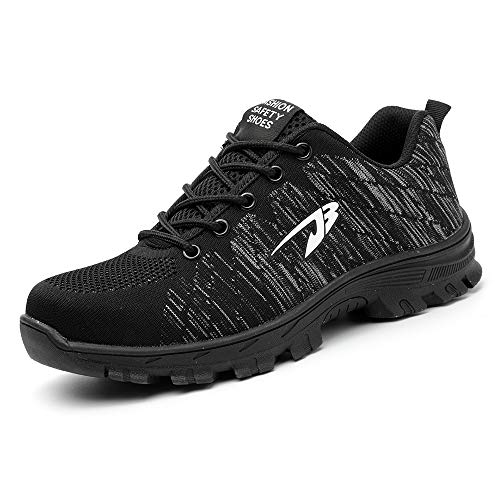 Ali-tone Sicherheitsschuhe S3 Damen Herren Arbeitsschuhe Leicht Sportlich Sneaker Schutzschuhe mit Stahlkappe von Ali-tone