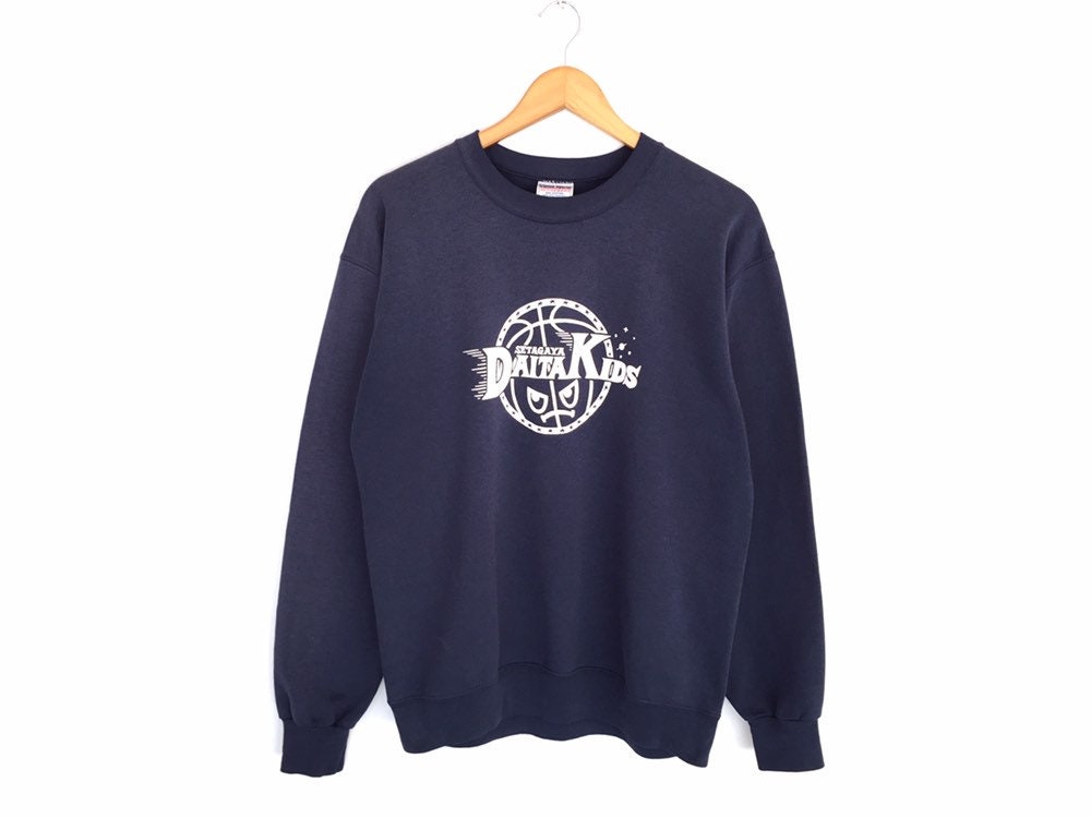 Selten Vintage 90Er Jahre Daita Kinder Setagaya Pullover Sweatshirt von AliaShopVintage