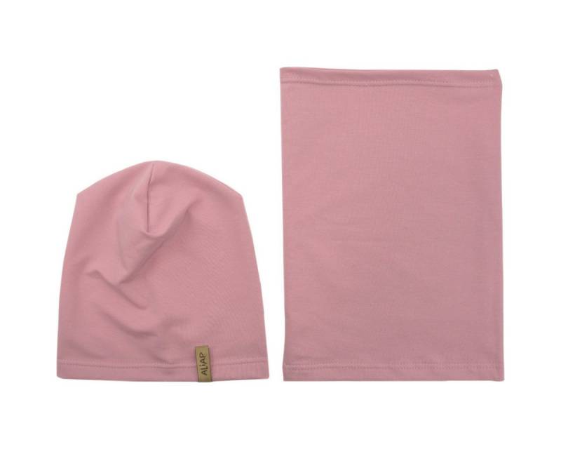 Aliap Mütze & Schal Basic Unisex Kinder (2-tlg) Mütze, Kindermütze, Schal, Kinderschal, Mütze Schal Set von Aliap