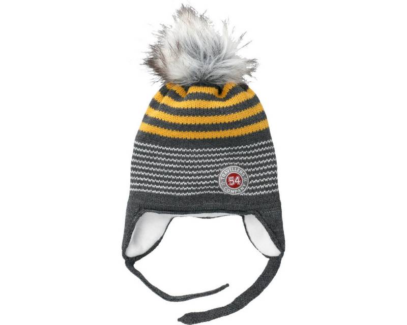 Aliap Strickmütze Bommel Streifen Unisex Kinder Strickmütze, Wintermütze, Beanie, Strickbeanie, Unisexmütze Aliap Strickmütze Bommel Streifen Unisex Kinder Strickmütze, Wintermütze, Beanie, Strickbeanie, Unisexmütze von Aliap