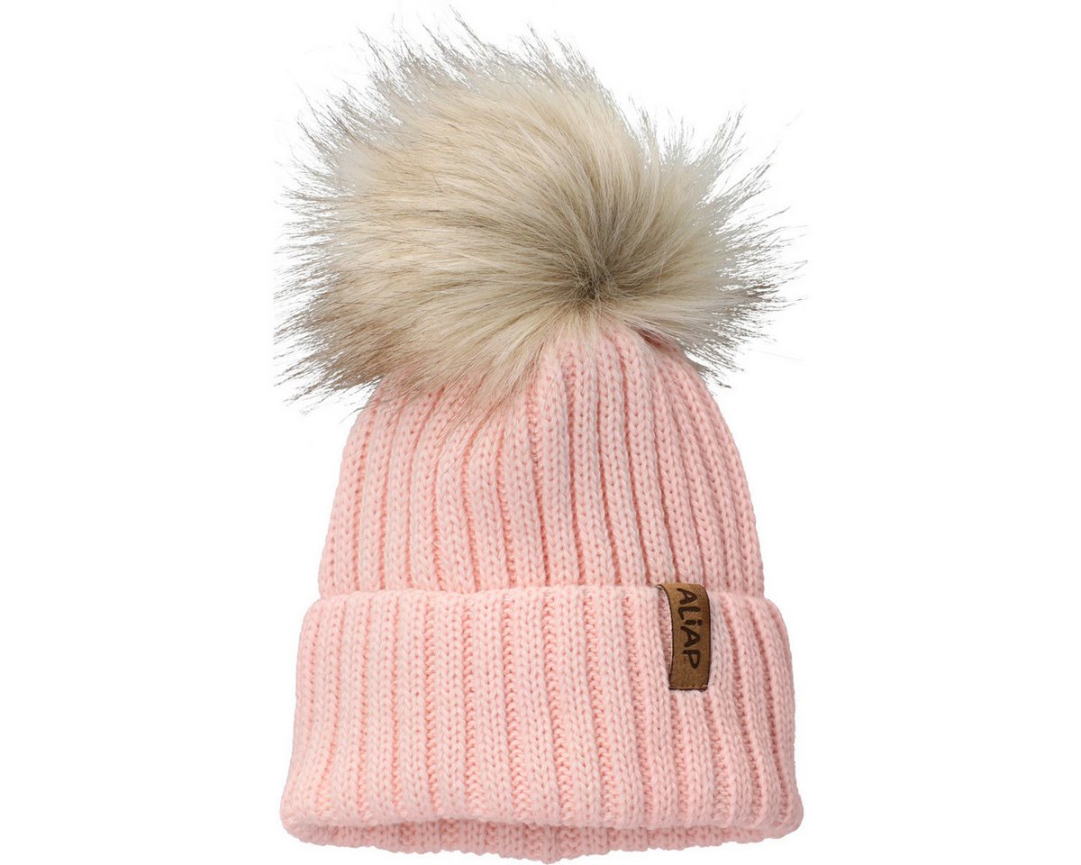Aliap Strickmütze Bommel Unisex Kinder Strickmütze, Wintermütze, Beanie, Strickbeanie, Unisexmütze Aliap Strickmütze Bommel Unisex Kinder Strickmütze, Wintermütze, Beanie, Strickbeanie, Unisexmütze von Aliap