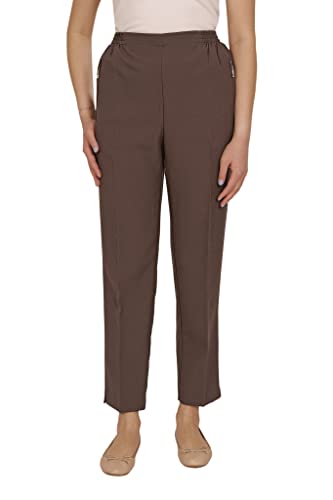 Alica Sommer Schlupfhose, Gummizug, gerader Schnitt, Hosentaschen mit Reißverschluss, klassich einfarbig, unifarben Alica Sommer Schlupfhose, Gummizug, gerader Schnitt, Hosentaschen mit Reißverschluss, klassich einfarbig, unifarben von Alica
