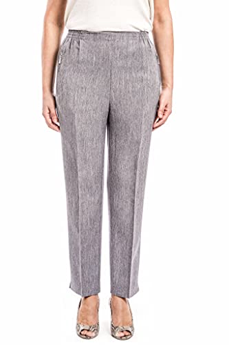 Alica Sommer Schlupfhose mit Gummizug, Senioren Hose, Kurzgröße, gerader Schnitt, Hosentaschen mit Zip Alica Sommer Schlupfhose mit Gummizug, Senioren Hose, Kurzgröße, gerader Schnitt, Hosentaschen mit Zip von Alica