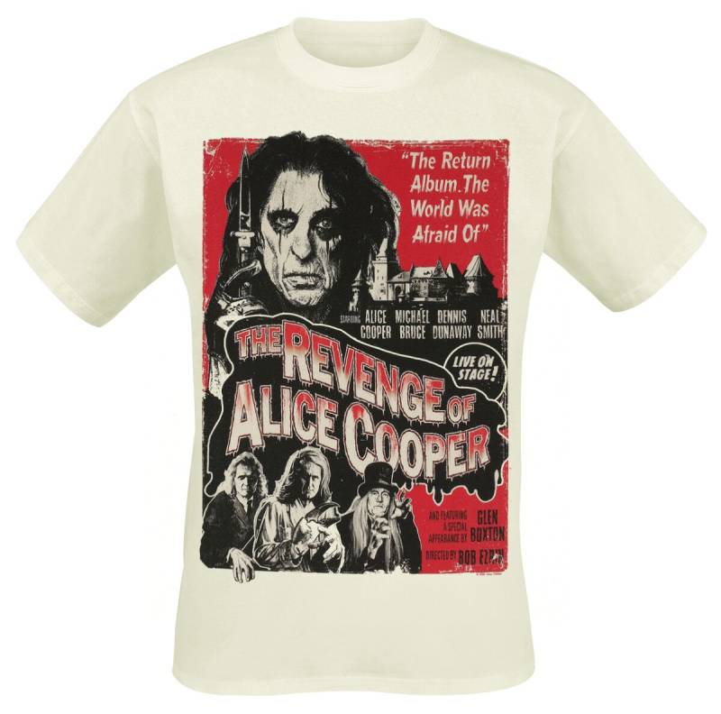 Alice Cooper 2 Color Revenge T-Shirt natur in XL von Alice Cooper