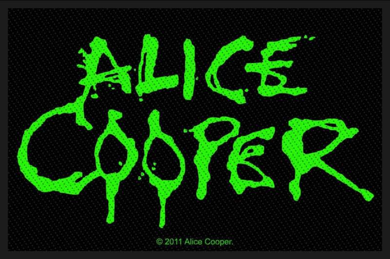 Alice Cooper Alice Cooper Logo Patch multicolor von Alice Cooper