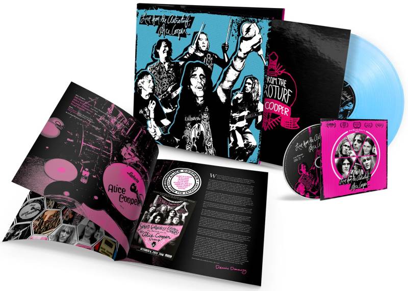 Alice Cooper Live from The Astroturf LP farbig von Alice Cooper