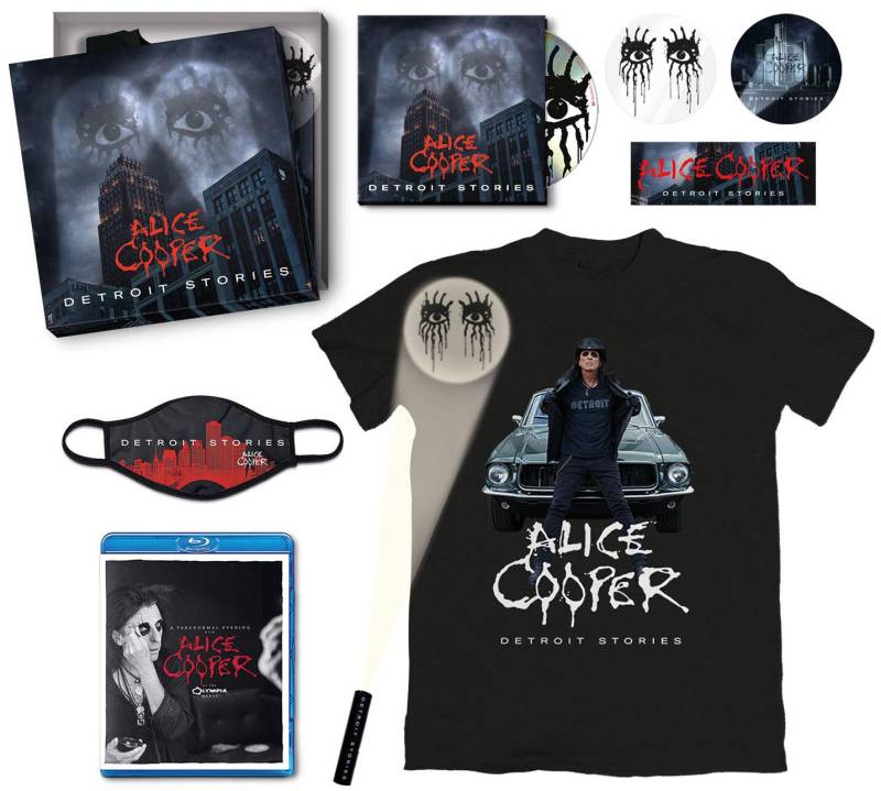 Detroit Stories von Alice Cooper - CD & Blu-ray (Boxset, Limited Edition) von Alice Cooper