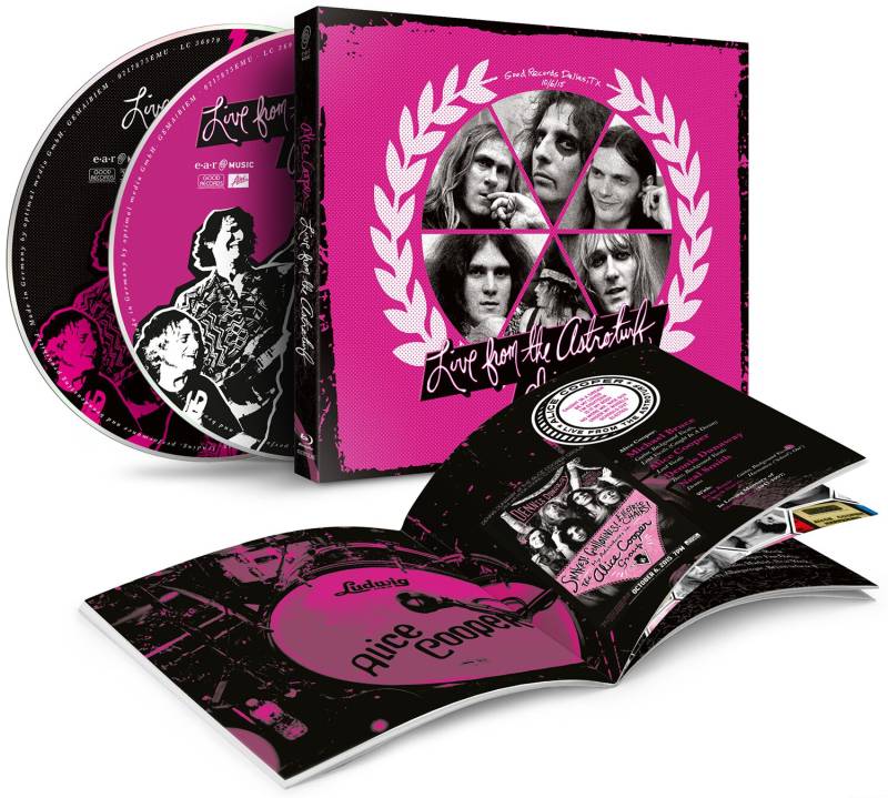 Live from The Astroturf von Alice Cooper - CD & Blu-ray (Digipak) von Alice Cooper