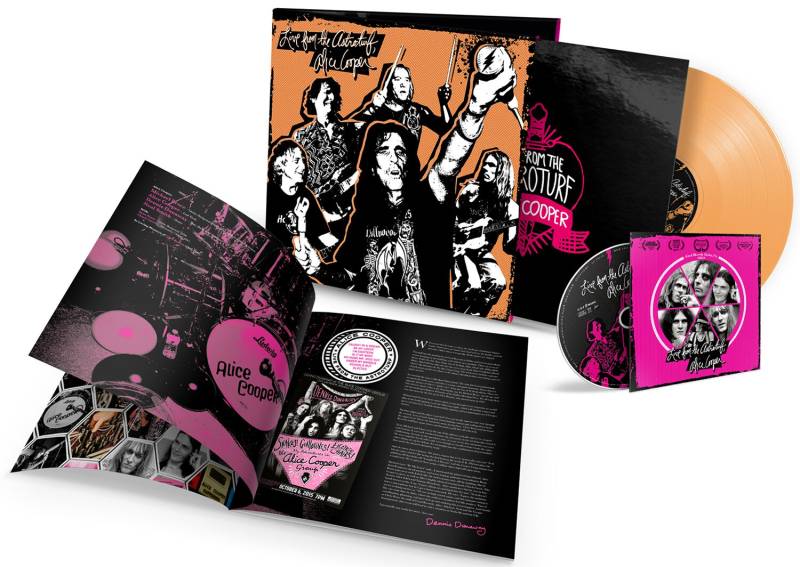 Live from The Astroturf von Alice Cooper - LP & DVD (Coloured, Gatefold, Limited Edition) von Alice Cooper