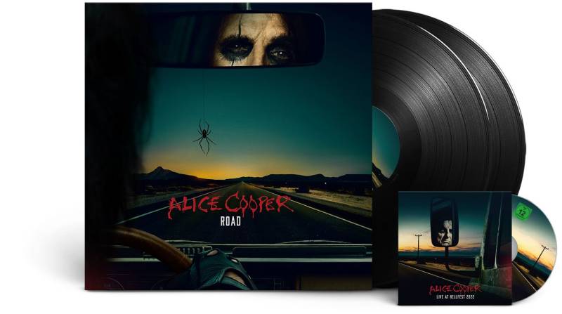 Road von Alice Cooper - 2-LP & DVD (Gatefold) von Alice Cooper