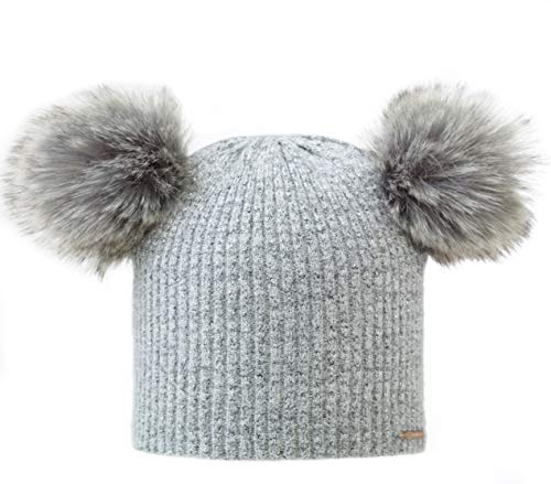 Alice Hannah Damen Havana Strickmütze, grau, Einheitsgröße von Alice Hannah