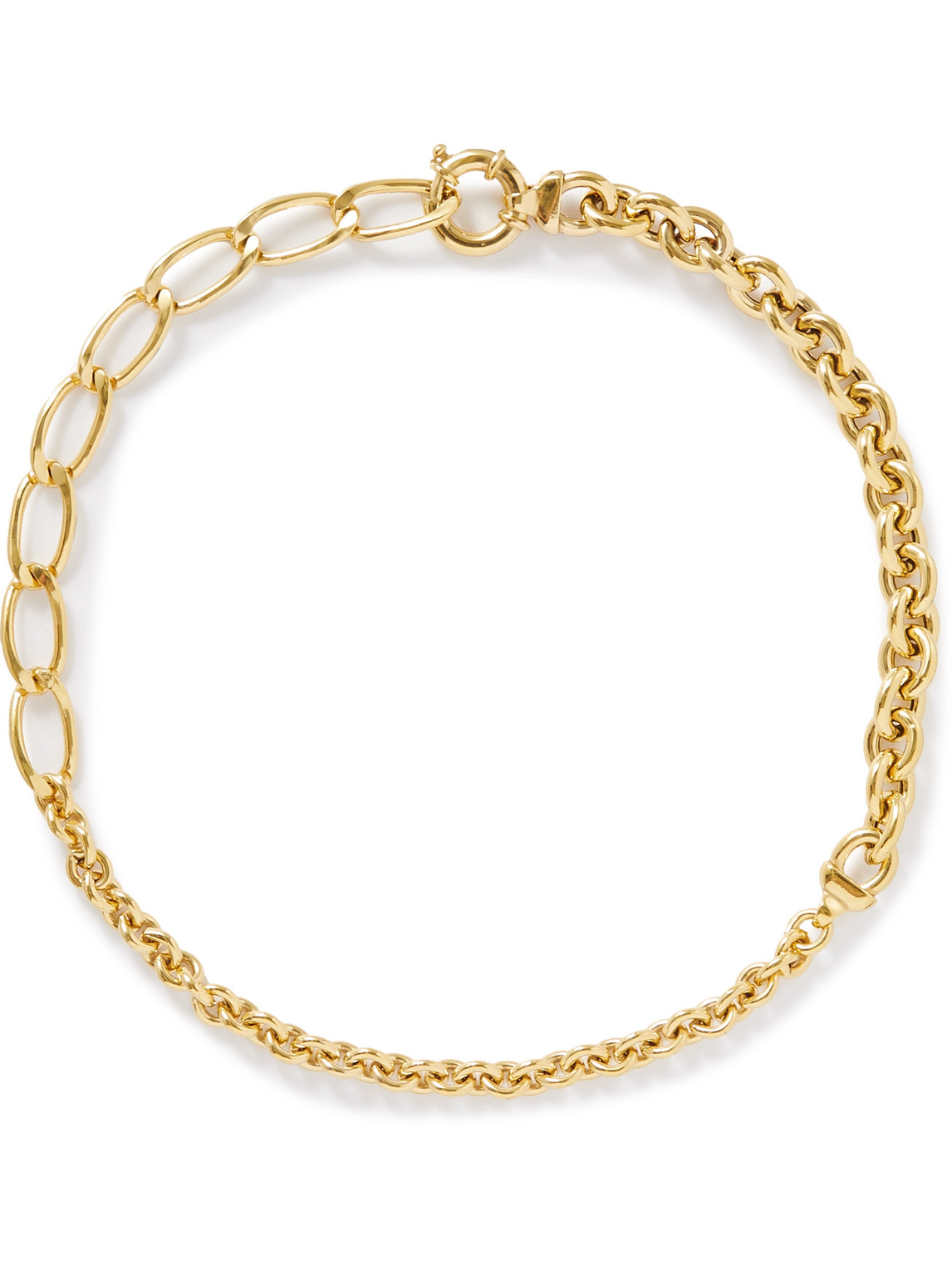 Alice Made This - Trilogy 24-Karat Gold-Plated Chain Necklace - Men - Gold von Alice Made This