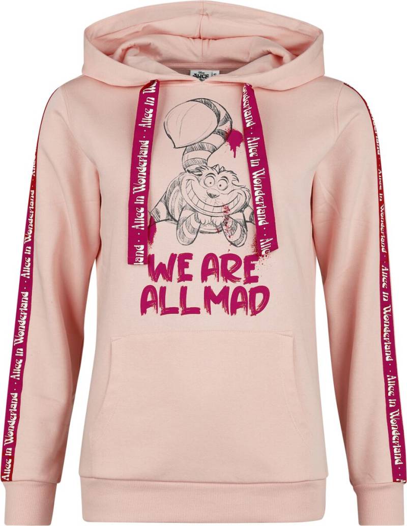 Alice im Wunderland - Disney Kapuzenpullover - Cheshire Cat - We're All Mad - S bis XXL - für Damen - Größe XXL - multicolor  - EMP exklusives von Alice im Wunderland