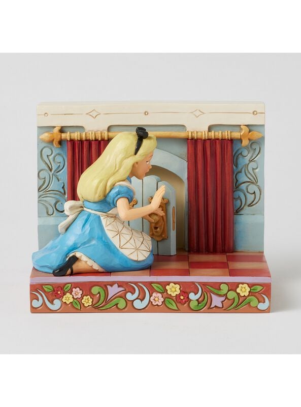 Alice im Wunderland - Disney Sammelfiguren - Curiouser And Curiouser (Alice In Wonderland Figurine) mit Leuchtfunktion - multicolor  - Lizenzierter von Alice im Wunderland