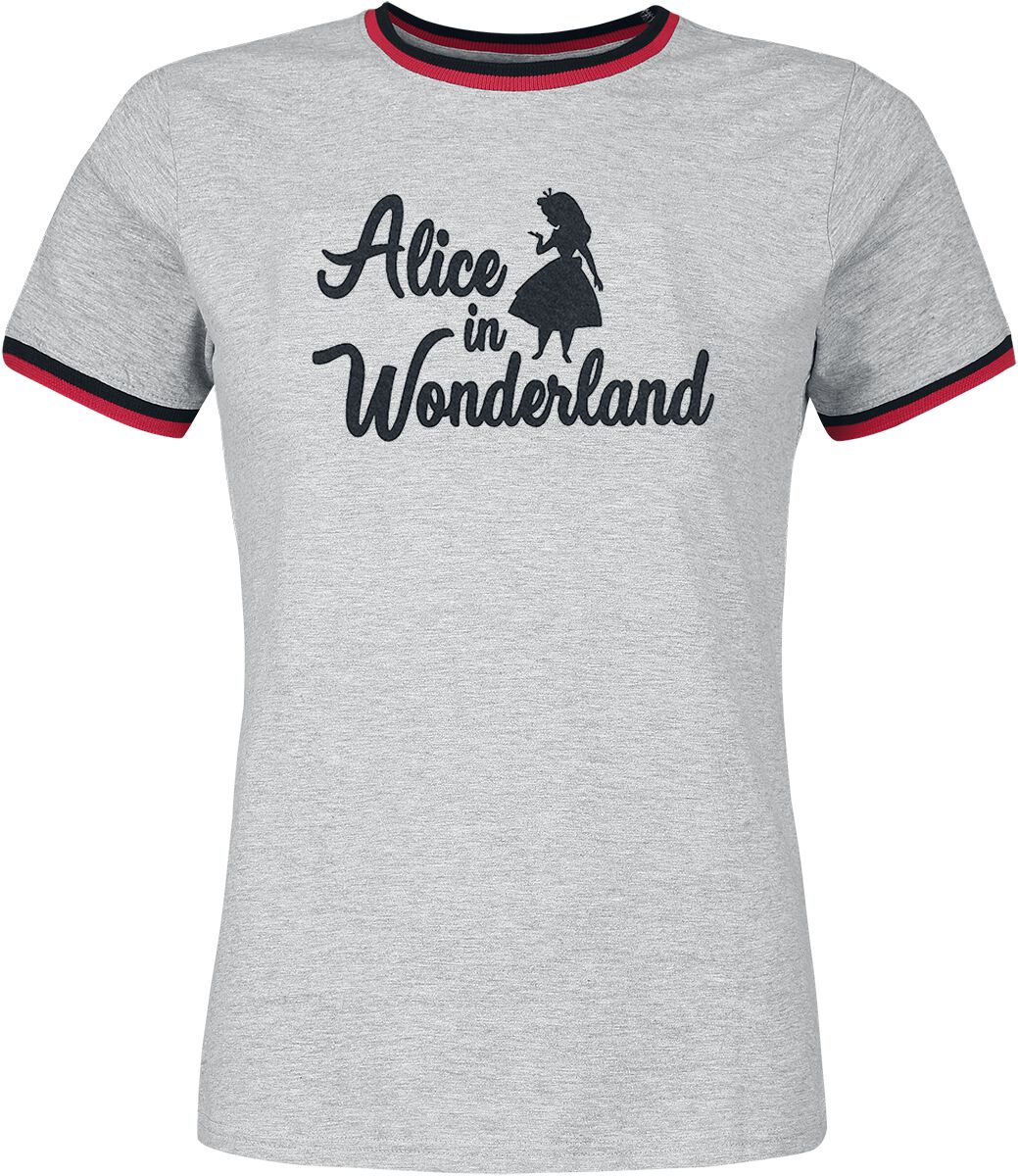 Alice im Wunderland Logo T-Shirt multicolor in XXL von Alice im Wunderland
