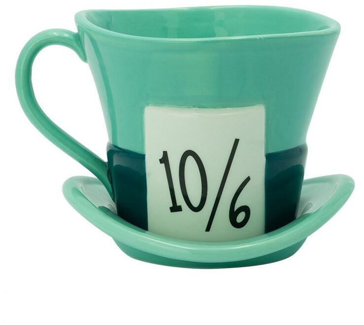 Alice im Wunderland Mad Hatter 3D Tasse Tasse multicolor Alice im Wunderland Mad Hatter 3D Tasse Tasse multicolor von Alice im Wunderland