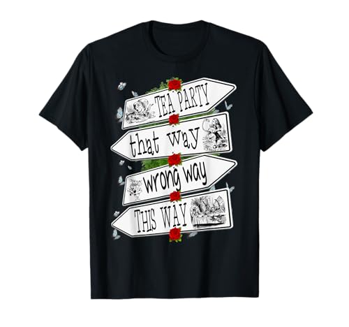 Alice im Wunderland Herren Damen Kinder T-Shirt T-Shirt von Alice in Wonderland Tee Shirt Gift