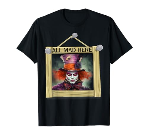 Verrückter Hutmacher Herren Damen Jungen Mädchen Alice im Wunderland T-Shirt von Alice in Wonderland.Co
