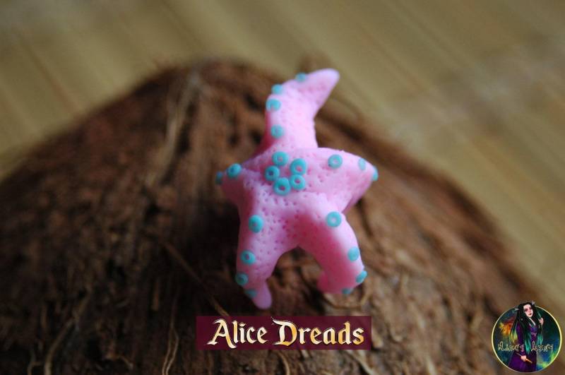 Dreadlock Perle Für Dreadlocks Rosa Starfish Perlen Von Alicedreads Dreadlock Perle Für Dreadlocks Rosa Starfish Perlen Von Alicedreads von AliceDreads