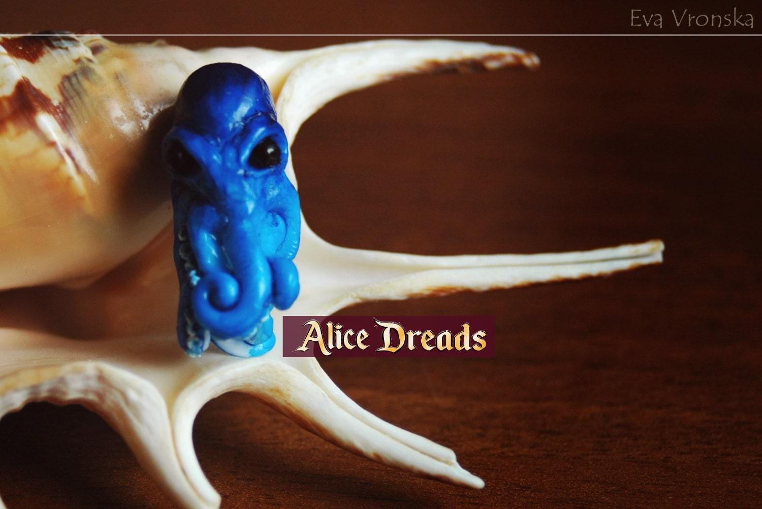 Handgemachter Schmuck Für Dreadlocks - Haarfarbe Oktopusse Handgemachter Schmuck Für Dreadlocks - Haarfarbe Oktopusse von AliceDreads