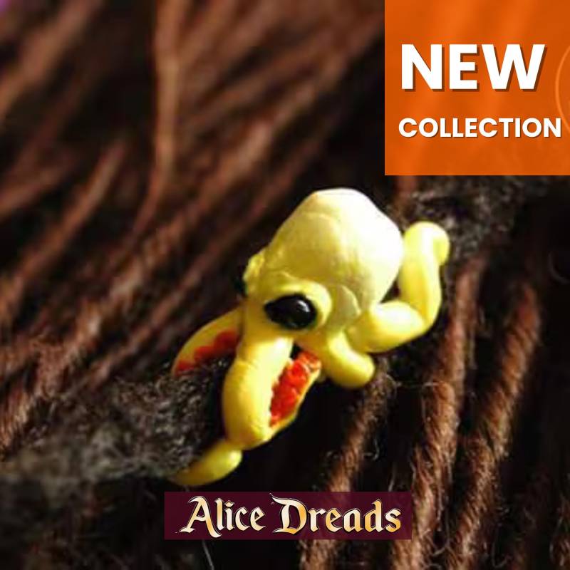 "Handgemachter Schmuck "Octopus" Perle Für Dreadlocks" "Handgemachter Schmuck "Octopus" Perle Für Dreadlocks" von AliceDreads