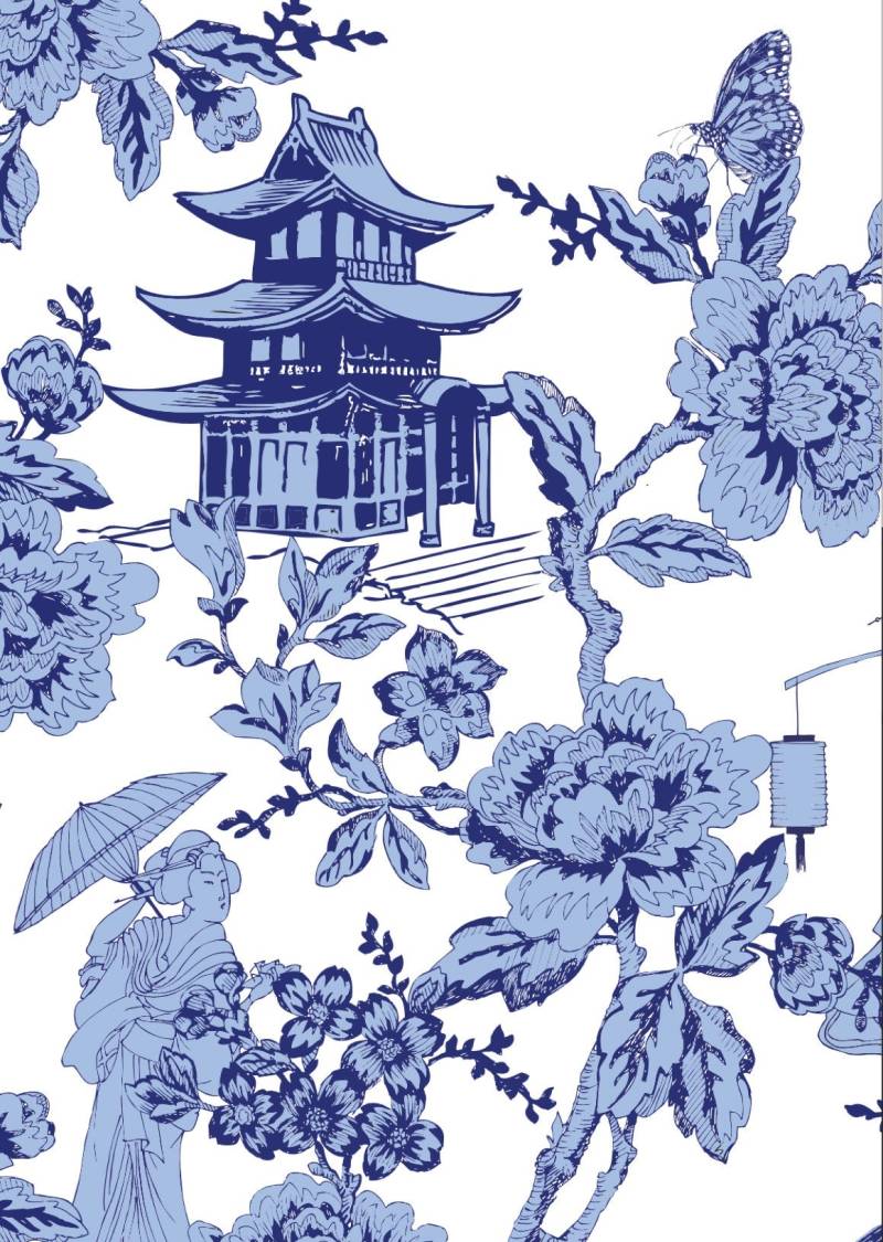 Chinoiserie Schal Chinoiserie Schal von AliceDrew