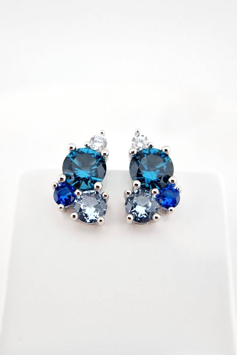 Topas Ohrringe, Blau Ohrstecker, Silber Edelstein Ohrringe Mit Edelsteinen Topas, Saphir, Aquamarin, Schmuck, Blau Topas Ohrringe, Blau Ohrstecker, Silber Edelstein Ohrringe Mit Edelsteinen Topas, Saphir, Aquamarin, Schmuck, Blau von AliceGlamShop