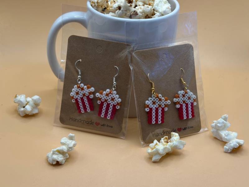 Ohrstecker Popcorn Ohrstecker Popcorn von AliceMillerDesign
