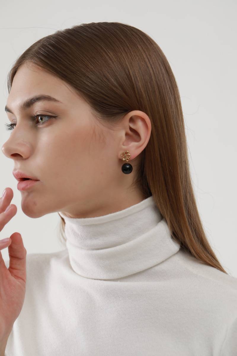 Signature Logo Schwarzer Achat Tropfen Ohrringe Sterling Silber Beiträge Edelstein Ohrstecker Gold/Silber Alicia Bonnie Signature Logo Schwarzer Achat Tropfen Ohrringe Sterling Silber Beiträge Edelstein Ohrstecker Gold/Silber Alicia Bonnie von AliciaBonnie