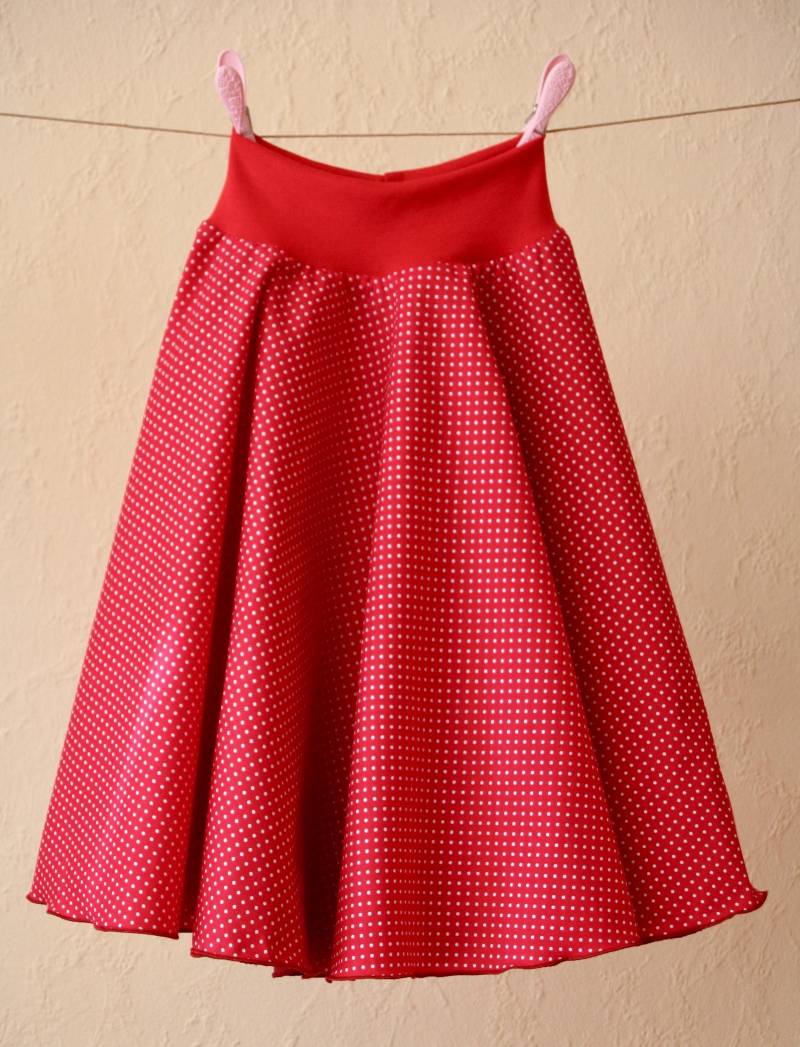 Damen - Tellerrock Gefüttert Tupfen Verschiedene Größen Und Farben von AliciaZoeStyle