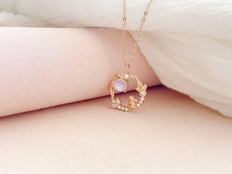 Weihnachten Geschenke Kinder, Mädchen Geburtstag Schmuck Mit Tier Anhänger | Halskette Hase Kinder Mädchen, Für von AliciasDiaryBerlin