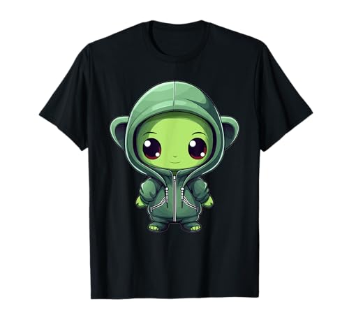 Green Alien I Alien für Kinder T-Shirt von Alien Art I Little Alien I Children Alien