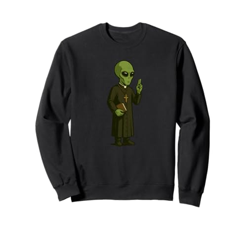 Lustiges Priester Alien Kostüm für Erwachsene und Kinder Sweatshirt Lustiges Priester Alien Kostüm für Erwachsene und Kinder Sweatshirt von Alien Priest Outfit