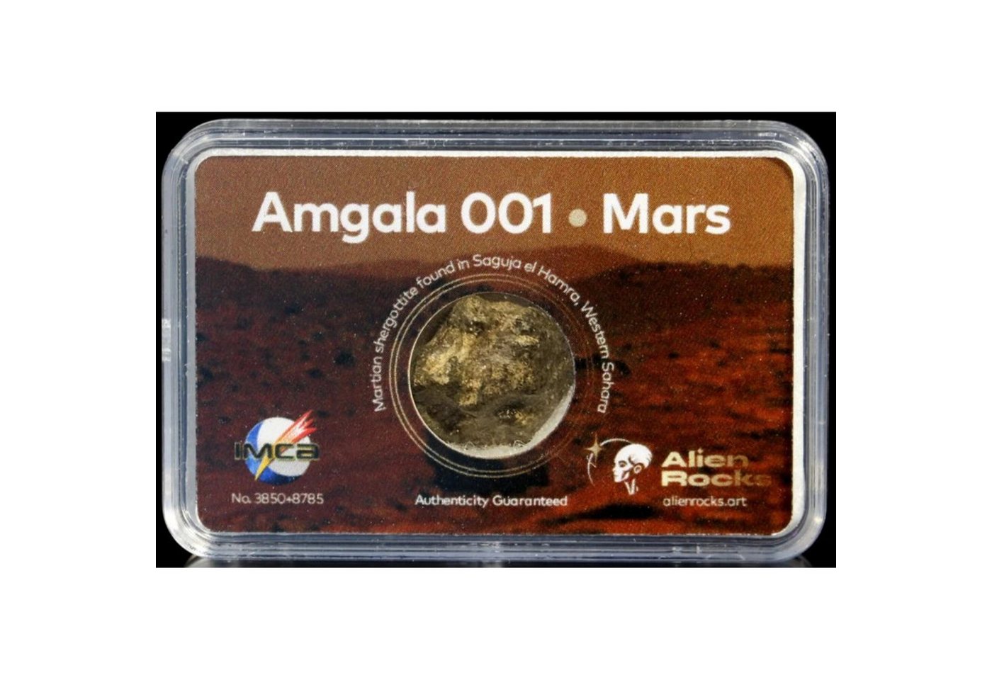 Alien Rocks Schmuckset Alien Rocks Mars-Meteorit Amgala 001 0,4 - 0,69 Gramm von Alien Rocks