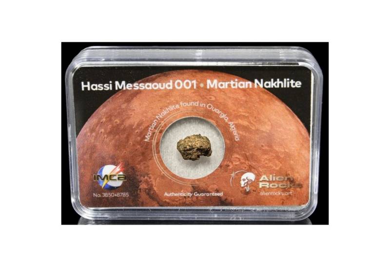 Alien Rocks Schmuckset Alien Rocks Meteorit Hassi Messaoud < 0,1 Gramm von Alien Rocks