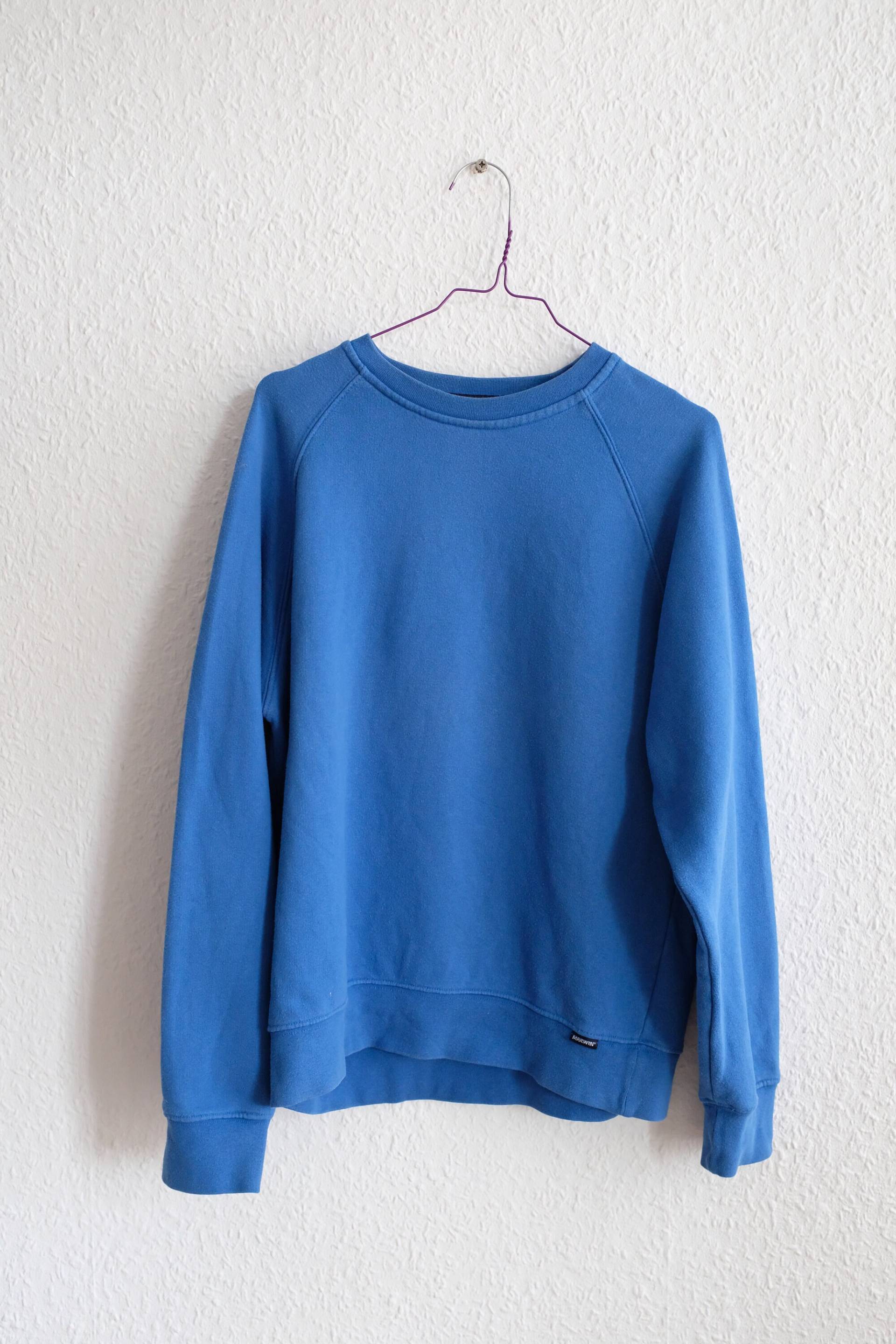 Vintage 80Er 90Er Jahre Blaues Sweatshirt. Herren Größe M Vintage 80Er 90Er Jahre Blaues Sweatshirt. Herren Größe M von AlienArmpit