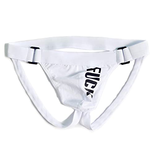 Alienjoy Herren Jockstrap String Tanga Sexy Unterwäsche Baumwolle Männer Slips Thong Sport Low-Rise G-Strings Jock Strap Unterhosen von Alienjoy