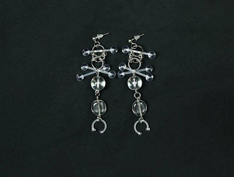 Clear Piercing Earrings von Alienmoe