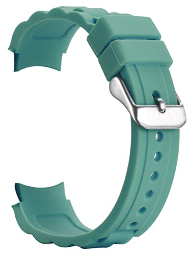 Alienwork Uhrenarmband Silikon-Armband Armeegrün Silikon Leicht Weich Wasserdicht von Alienwork