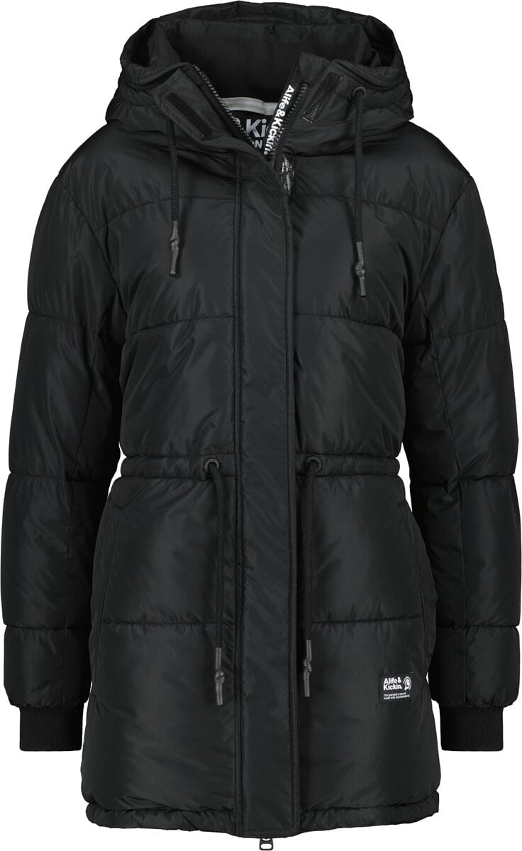 Alife and Kickin ErinAK A Puffer Jacket Winterjacke schwarz in M von Alife and Kickin