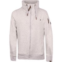 Alife and Kickin Herren Sweatjacke Elias A cloudy melange M von Alife and Kickin